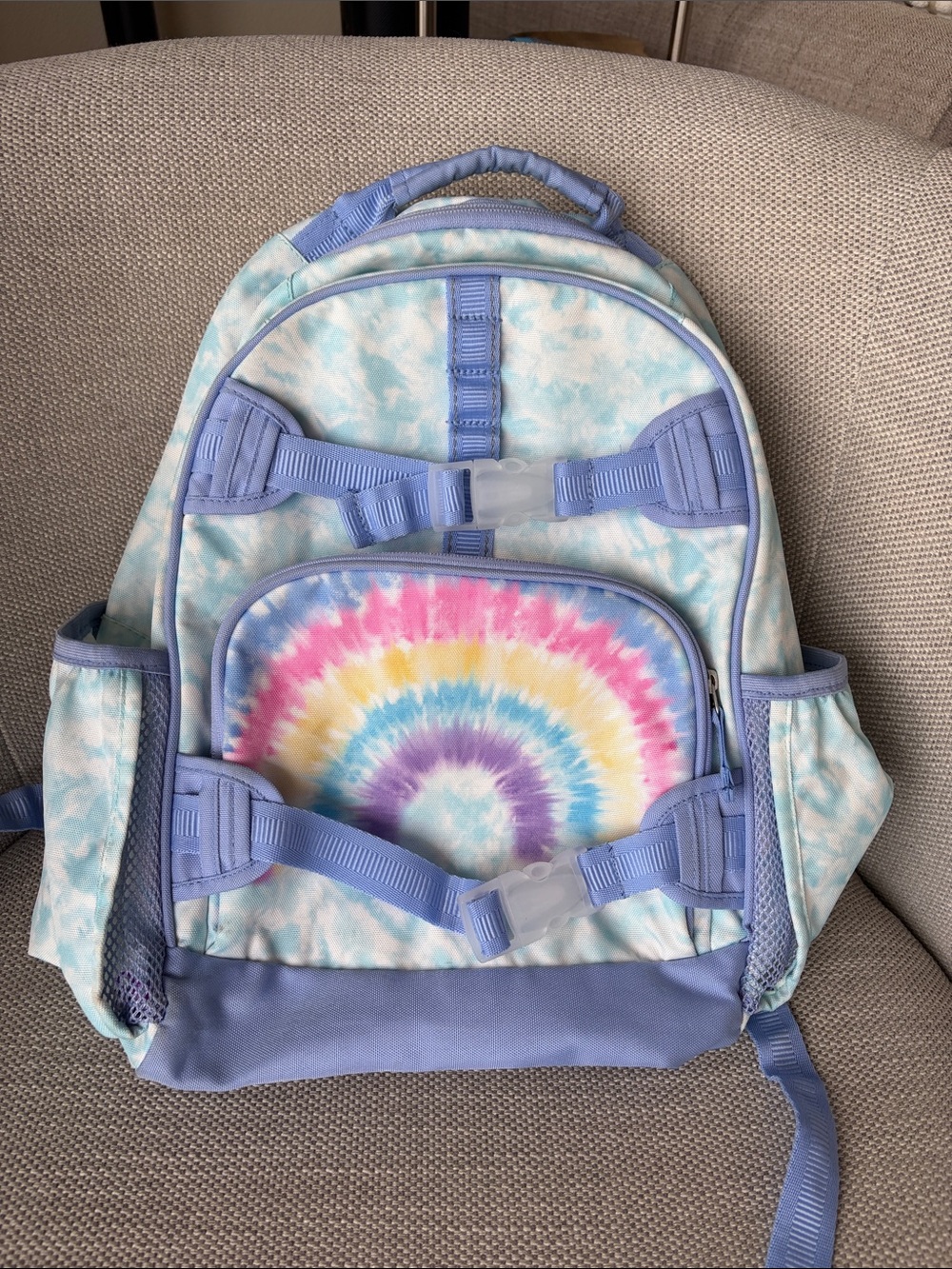 Pottery barn Tie-Dye Rainbow Backpack - large